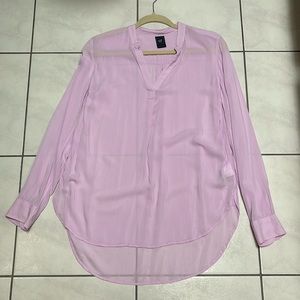 Gap maternity lilac blouse